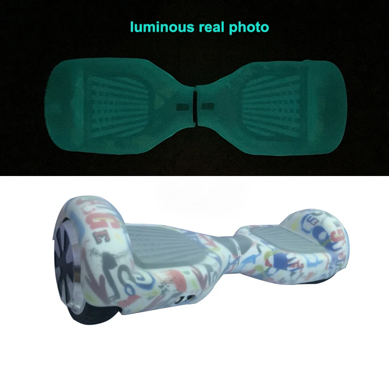 Prix pour Hover bord lumineux silicone cas protecteur pour 6.5 "oxboard 2 roues auto balance électrique scooter planche à roulettes par-dessus bord shell Prix pour Hover bord lumineux silicone cas protecteur pour 6.5 "oxboard 2 roues auto balance électrique scooter planche à roulettes par-dessus bord shell