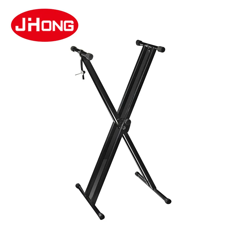 

JH-042 musical instrument accessories advanced double tube electronic piano frame X-shaped guzheng frame foldable