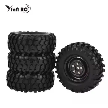 

4pcs 1.9" Tires 96mm Wheel 12mm Hex Hub For RC 1:10 Rock Climbing Crawler Car Tamiya HSP HPI AXIAL SCX10 Exceed Free Shipping