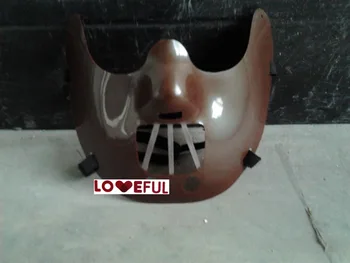 

New 2pcs 1Lot Cosplay Delicated The Silence of the Lambs Mask Festival Party Halloween Masquerade Mask