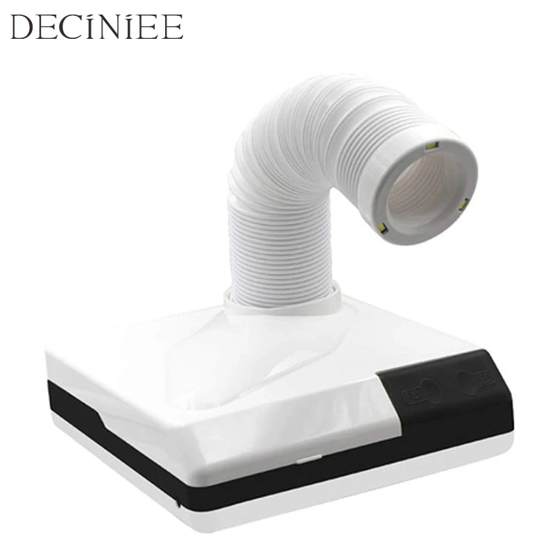 

60W Strong Double Use Nail Dust Collector Nail Fan Art Salon Suction Dust Collector Machine Vacuum Cleaner Fan vacuum cleaner