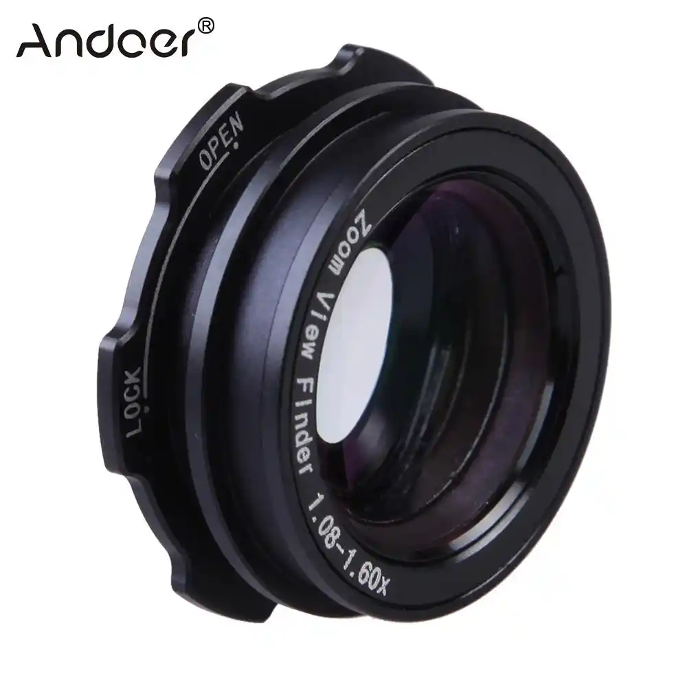 Sunset Foto Zoom Viewfinder Eyepiece Magnifier 1.08x-1.60x for Canon Nikon Sony Pentax DSLR
