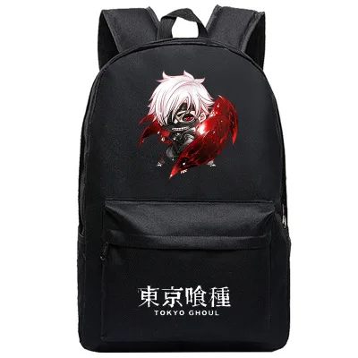 

Women Cartoon Backpack Anime Tokyo Ghoul Ken Kaneki Backpack Teenagers Bookbags School Bags Laptop Shoulders Bag Men Travel Bags