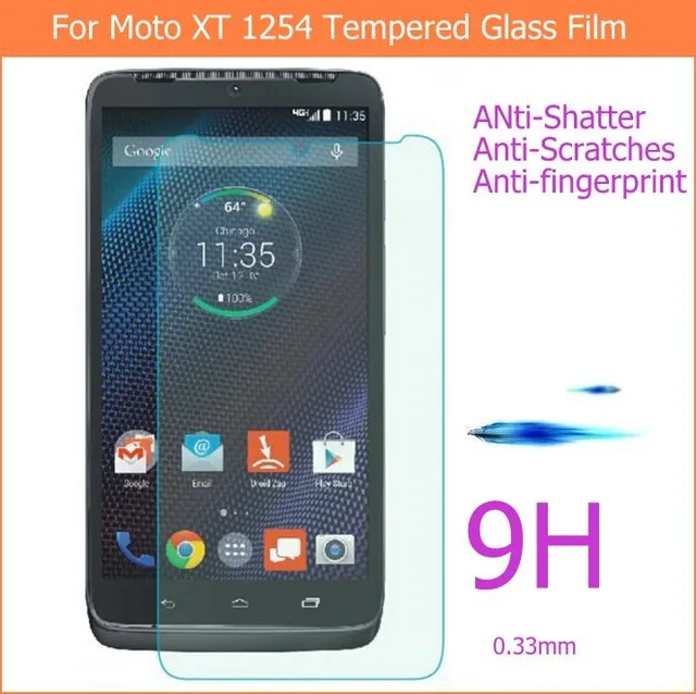 2.5D Закаленное стекло для Motorola Droid Turbo XT12 Высококачественная защитная пленка
