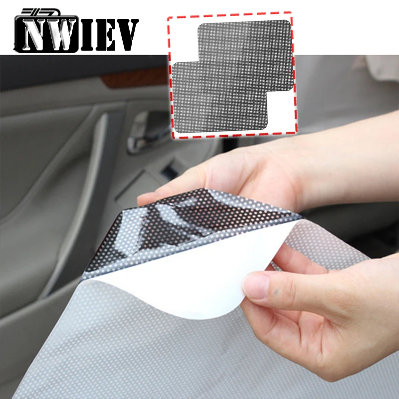 

NWIEV 1Pair Car shade covers Static electricity sticker For Hyundai Creta Tucson BMW X5 E53 VW Golf 4 7 5 Tiguan Kia Accessories