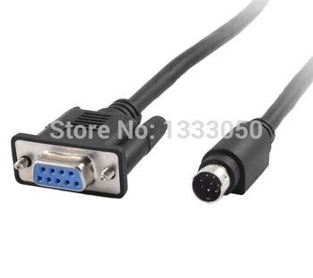 

9.8 Ft 8P Mini Din to RS422 PLC Programming Cable for Fatek FBS/EasyView MT6000