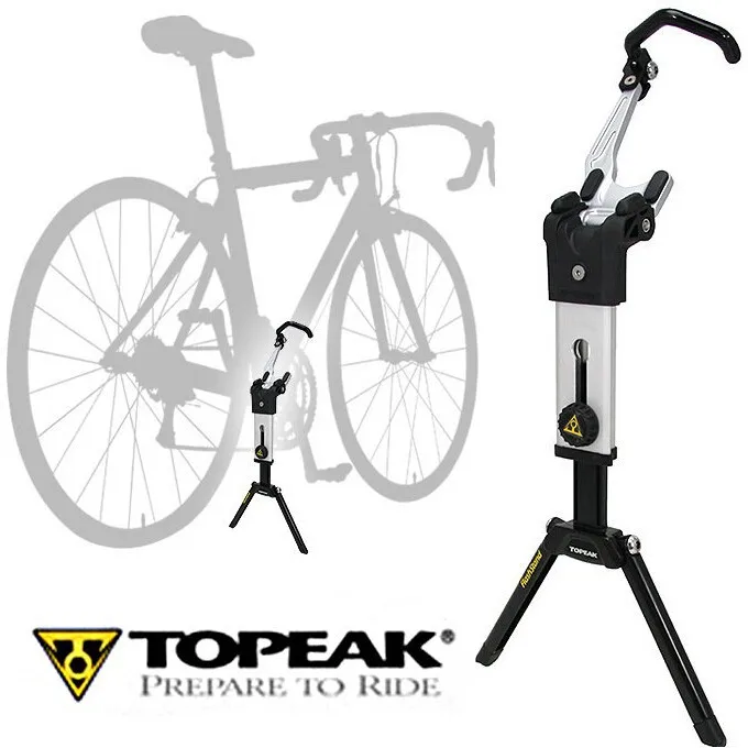 Новейшая Портативная подставка Topeak Flashstand Портативная подставка для велосипеда MTB& дорожный ремонтный стенд с сумкой для путешествий