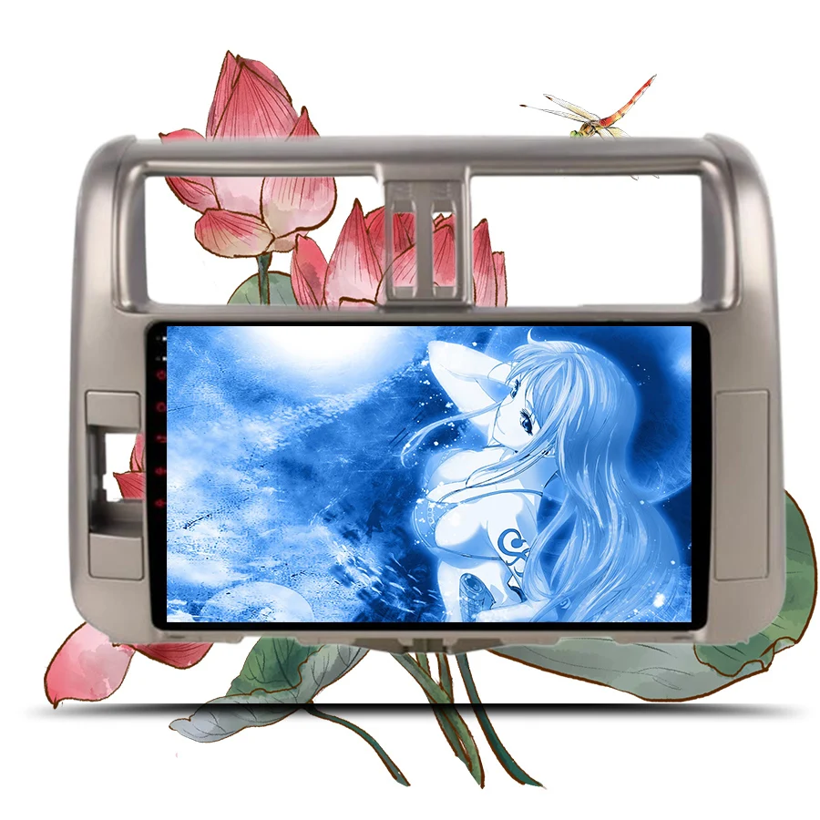 

Android9.1 8core Car DVD music tape recorder GPS Navi tablet Multimedia with 4G WIFI For Toyota Prado 150 Land Cruiser 2010-2013