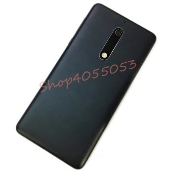 

Original Battery Housing Back Door Cover Case Rear panel Replacement For Nokia 5 + Camera Lens Power volume button