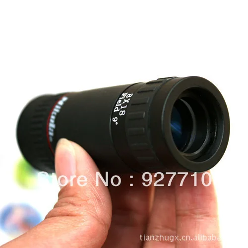 Free shipping 8x18 telescope compact high-power HD Mini | Спорт и развлечения