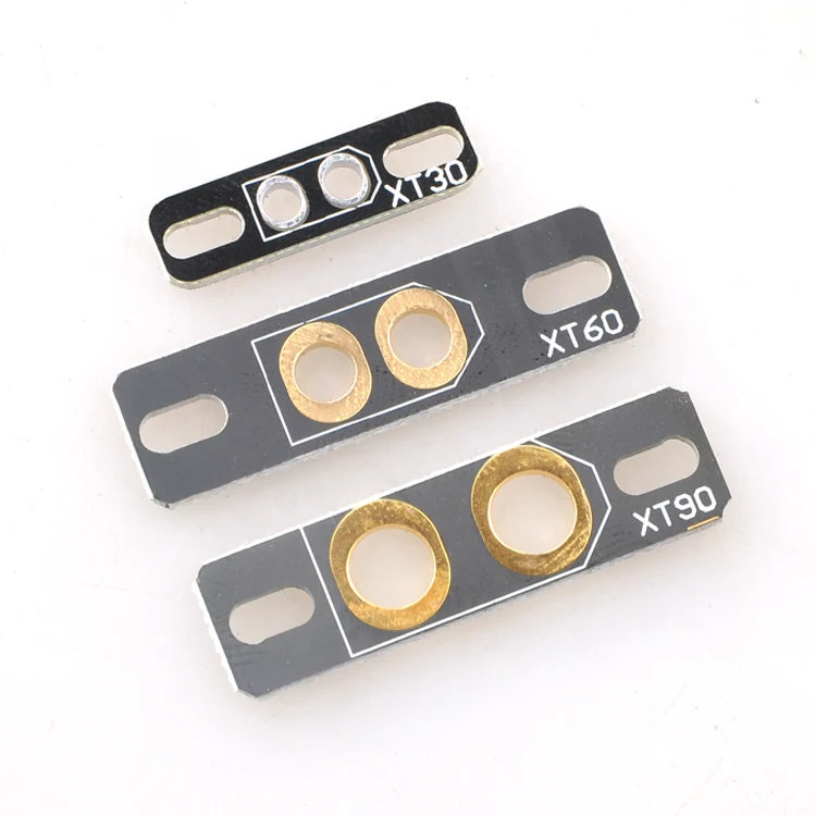 

F19121/3-10 10x XT30 XT60 XT90 PCB Welding Board Plate Fixed Seat Connector Holder PCB for DIY FPV Multicopter Racing Drone 250