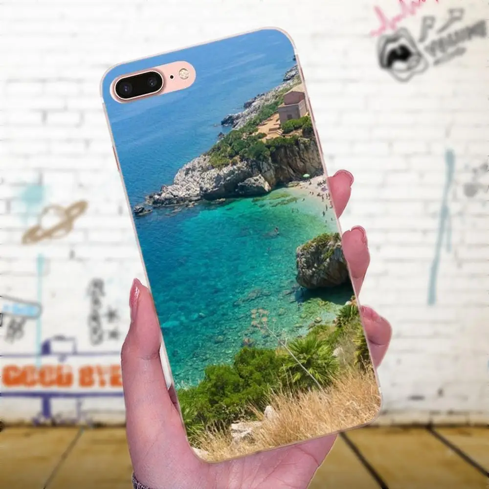 Красивая Сицилия Италия милая для Apple iPhone X XS Max XR 4 4S 5 5C 5S SE 6 6S 7 8 Plus