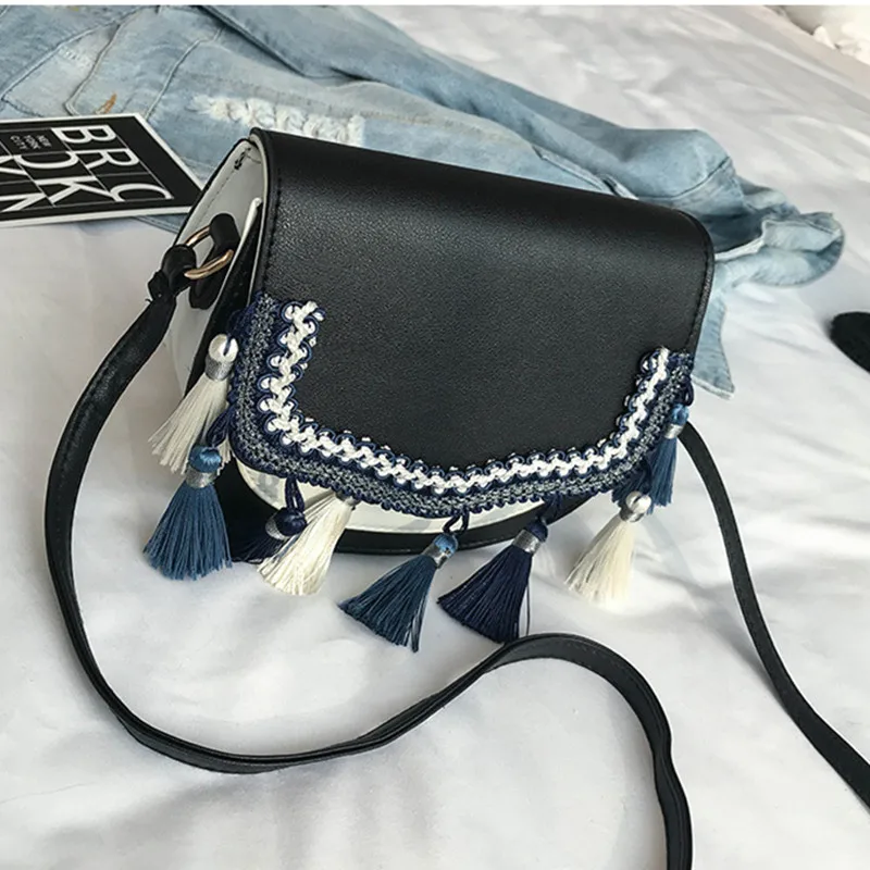 Новая женская модная национальная романтическая маленькая сумка, вечерняя сумочка, Женская сумочка, корейские кожаные сумки