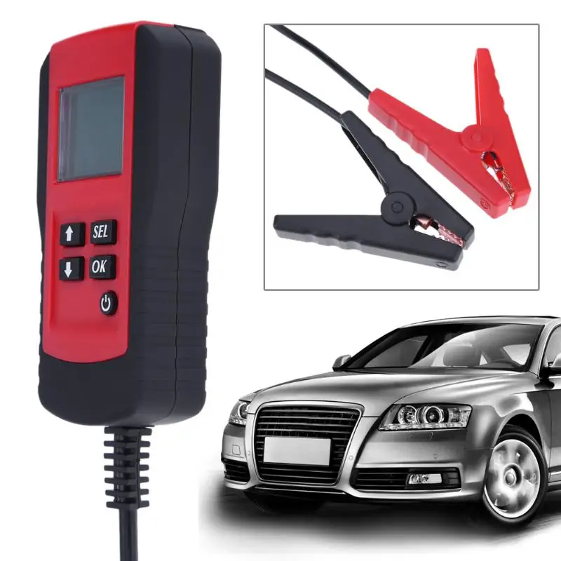 

12V Car Vehicle Battery Tester Automotive Digital LCD Display Car battery Using Condition Analyzer Car Vehicle Diagnostic Tool
