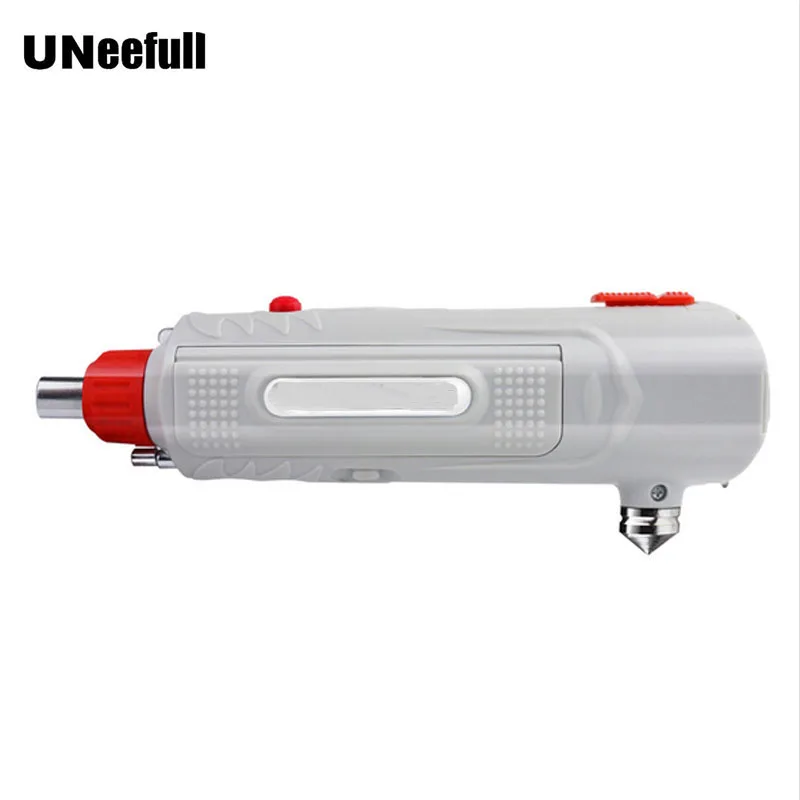 

UNeefull Multi-purpose vehicle safety hammer Household repair tool set Screwdriver Wrench Utility knife tape measure LED light