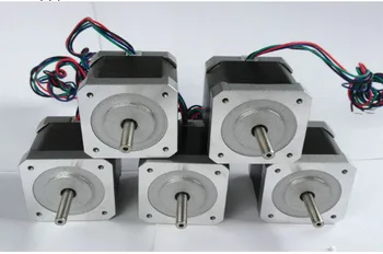 

1.8 degree Nema17 Stepper Motor 42HS48-2504 single shaft 0.5NM 2.5A 48mm CNC Engraving