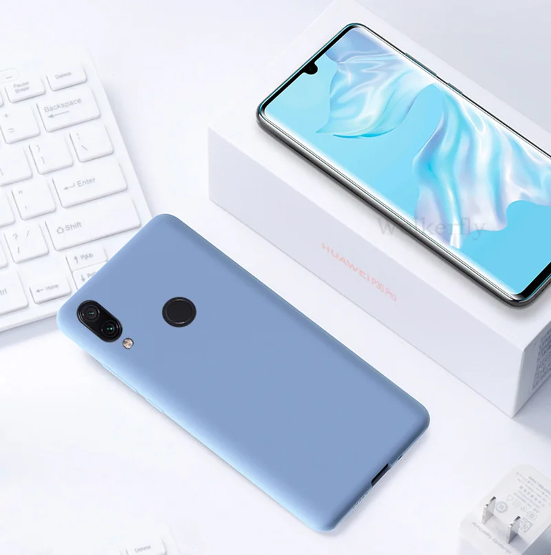 Чехол для Xiao mi redmi Note 7, мягкий чехол из жидкого силикона и ТПУ для Xiaomi mi a3 a2 mi 9t cc9 mi 8 lite se redmi 7a 7 k20 6 pro, чехол