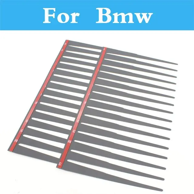 cheap 1Pair Vehicle Black Fake Eyelashes Styling Headlight Decorative For Bmw E90 F30 F10 E60 E70 E40 1 3 5 7 Series E36 E46