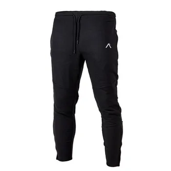

Running Pants Men Sports Leggings Training Long Trousers Fitness Gym Training Jogging Pocket Winter Solid