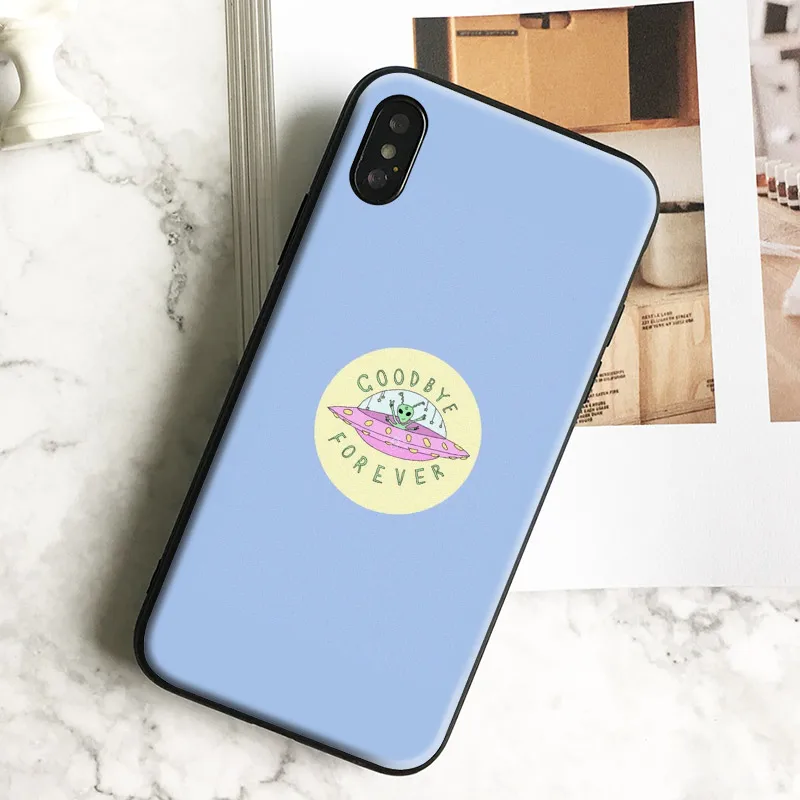 

Alien funny Quotes coque aesthetic Soft Silicone Phone Case Cover Shell For Apple iPhone 5 5s Se 6 6s 7 8 Plus X XR XS MAX