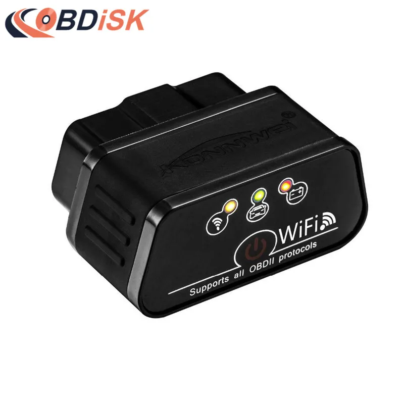 

KW903 Wifi ELM327 OBDII Scanner Auto OBD2 Diagnostic Tool for Android iOS Wireless Car Code Scanner