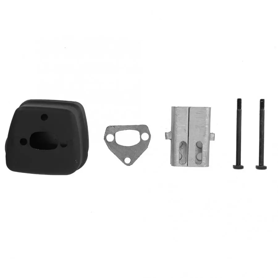 

Muffler holder Bolt Gaskets Exhaust Muffler Kit Fit for Husqvarna 36 41 136 137 141 142 Chainsaw Easy and Convenient to Install
