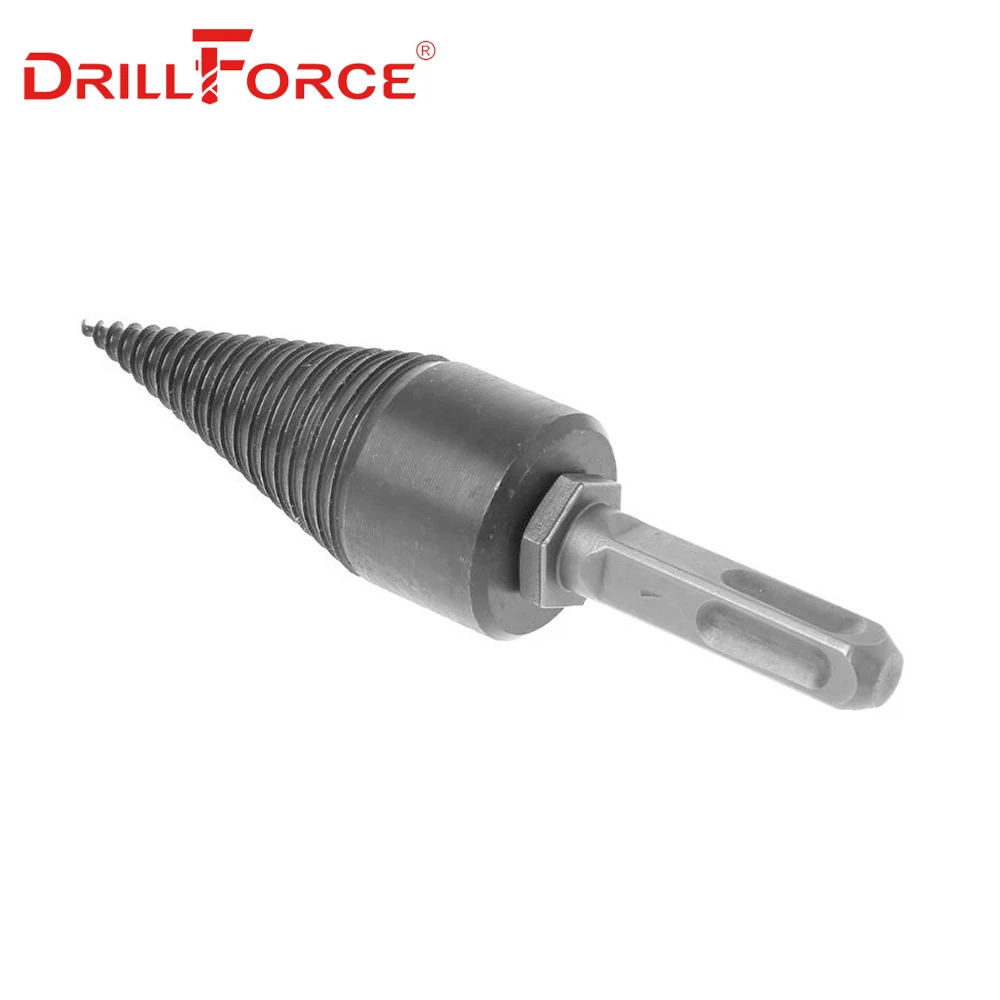 Drillforce дровяной сплиттер, станок для сверления древесины, конусный расширитель, перфоратор, шуруповерт, сверло, разрезные буровые инструменты 130x32 мм