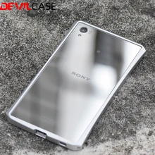 Original DEVILCASE For SONY XPERIA Z5 Premium Metal Bumper Frame Ultra Thin Protective Cases Z5+ CNC Cutout For Z5 Plus 5.5Inch