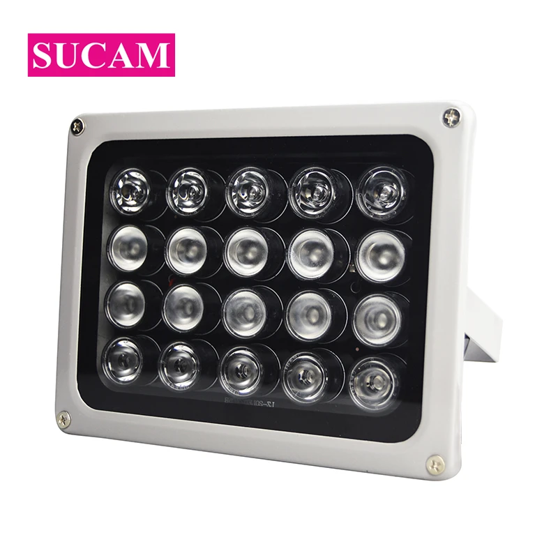 

20 Pieces IR Illuminatoring CCTV Fill Light IP66 Waterproof AC 220V Infrared Night Vision Leds Light for CCTV Camera