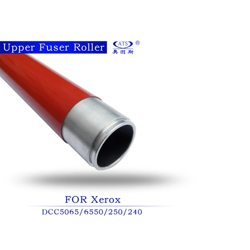

2Pcs Copier part upper roller Guarantee Compatible DCC5065 6550 250 240 heat roller photocopy machine copier