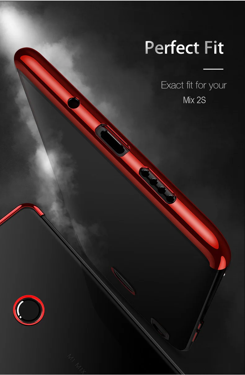 BBSW Electroplate Soft TPU Phone Case for Xiaomi Mi8 SE Mix2S 6X 5X Redmi 5 Plus Note 5 Pro 5A 5A 4X Redmi Note 4X Shining Cover (6)