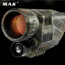 Тактический 5X40 инфракрасный телескоп ночного видения военный цифровой Монокуляр HD мощный прицел камера видео Функция Охота