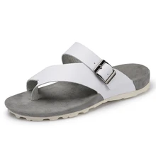 Летние итальянские Повседневное мужские сандалии модные Шлепанцы из натуральной кожи мужской Sapato Masculino Sandalias без шнуровки мужская обувь кроссовки