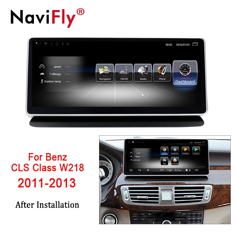 

10.2' Android 7.1 4G LTE 3+32G Car dvd radio audio multimedia player GPS Navigation for Mercedes Benz CLS CLass W218 2011-2013