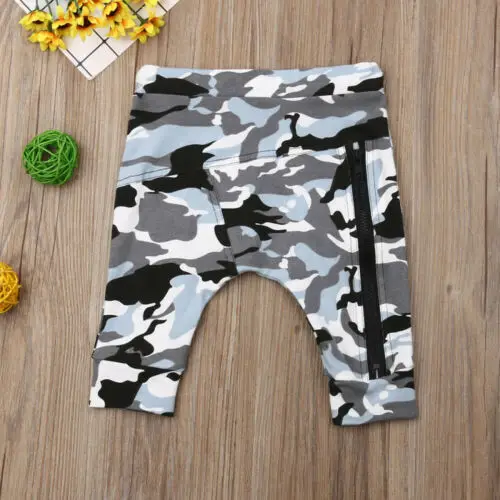 

PUDCOCO Newborn Kids Baby Boy Camouflage Pants Bottom Toddler Trousers Cotton Clothes Support wholesale