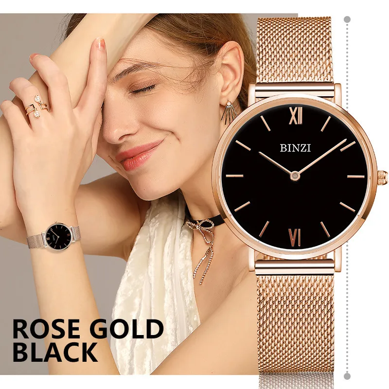 montre femme 2018 stainless steel strap watch women ladies wrist watches top brand luxury relogio feminino ultra thin wristwatch (10)