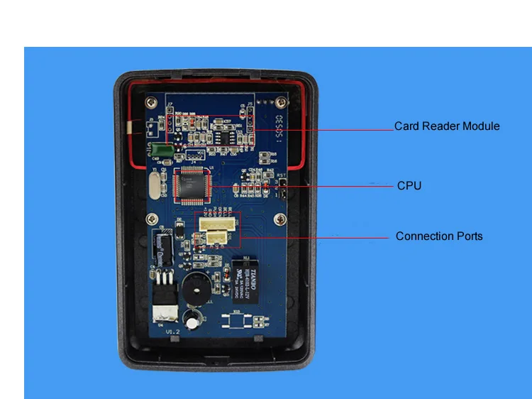 Новая клавиатура контроля доступа RFID+ 10 RFID брелоков этикетки близость система входа двери Бесконтактный разблокировка домашней безопасности