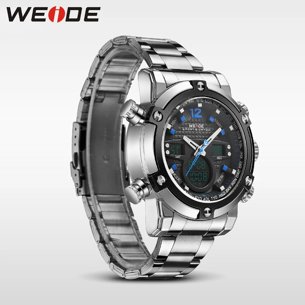 WEIDE СВЕТОДИОДНЫЙ дисплей Люксовый Бренд Горячей Продажи Множественный Часовой