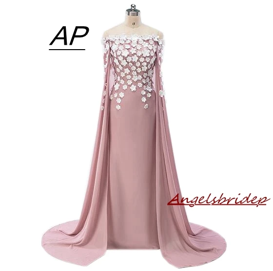 ANGELSBRIDEP-Charming-White-Flowers-Elegant-Evening-Dresses-Long-With-Cap-Custom-Size-Party-Dress-2018-Plus.jpg_640x640