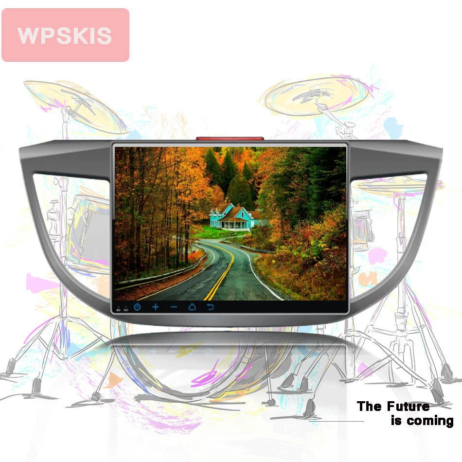 

For Honda CRV 2012 2016 autoradio car gps navigation DVD player multimedia monitor HeadUnit pc tape recorder CarPlay rds swc rds