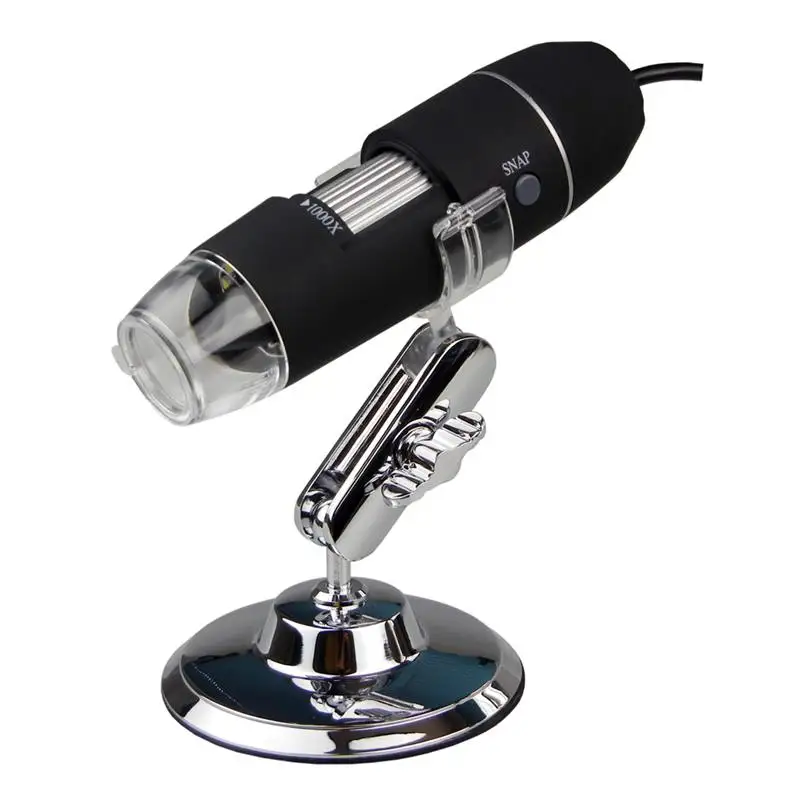 

1000x HD Digital Endoscope Camera Microscopes 500X 800X Electronic Microscope 8*LED CMOS Sensor Stand Optical Loupes Magnifier