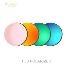 1,50 1,61 1,67(-0,50~-8,00) Поляризованные по рецепту CR-39 смолы Асферические стекла линзы для близоруких солнцезащитных очков покрытие объектива Lentes