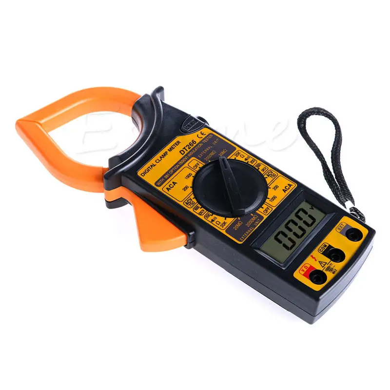 

OOTDTY Digital Voltmeter Ammeter Ohmmeter Multimeter AC DC Volt Tester Clamp Meter New 2017