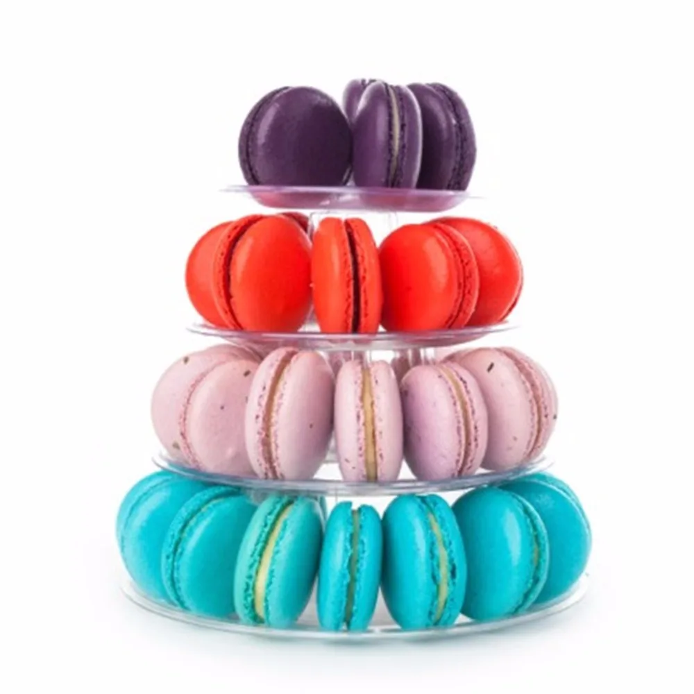 2018 Wedding Tall Cake Macaron Cookies Table Centerpieces Decoration