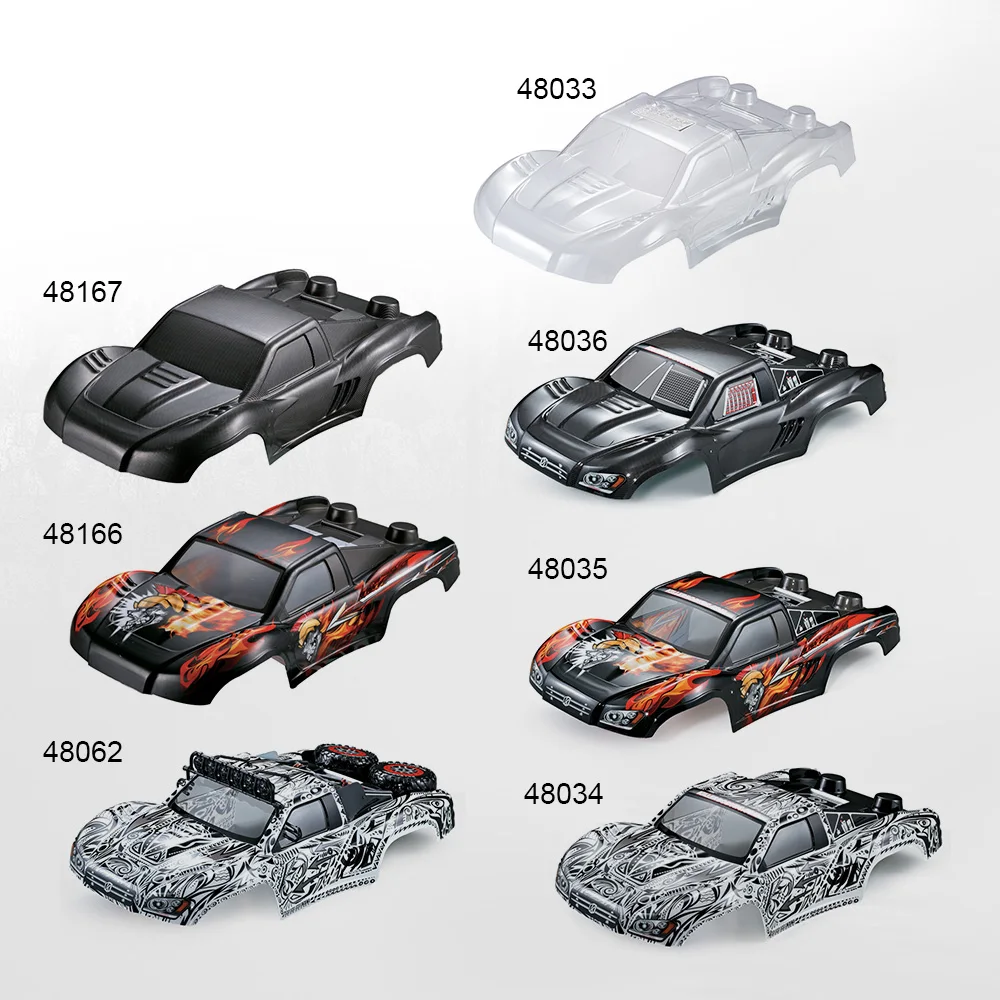 RC Car Parts 48166 327mm Short Course Truck Body Shell Frame for 110 Traxxas HPI AE RC Drift Racing Car DIY
