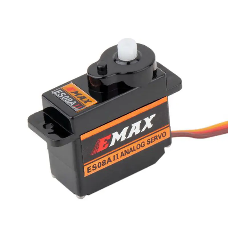 6X Emax ES08A II мини пластиковый Аналоговый сервопривод 1,8 кг/сек для моделей RC