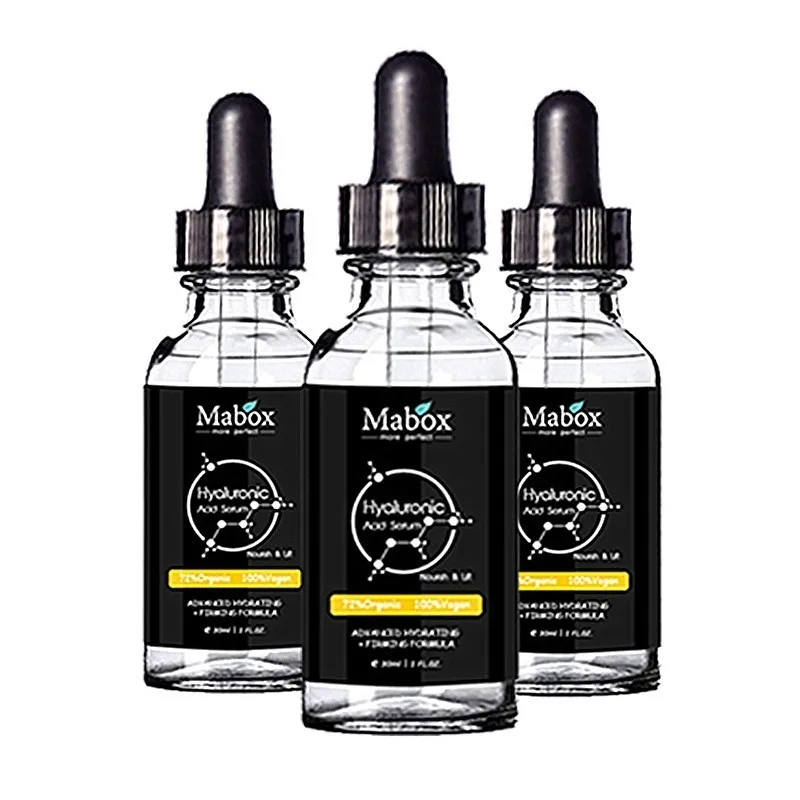 MABOX Hyaluronic Acid Serum+ Vitamin C Serum Anti-Aging Moisturizing Skin Care Firming Treatment Whitening Moisturizing