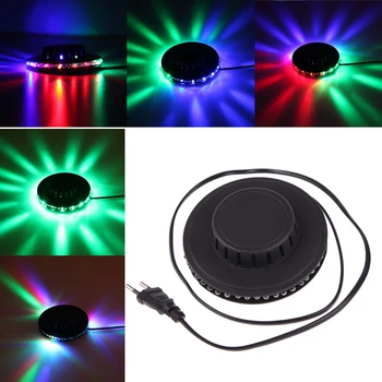 

48-LED Voice-activated UFO Sunflower Rotating RGB Stage Light Disco Bar Party