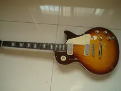 Новый VS Питер зеленый Гитары Vintage Sunburst клен Топ Мини-пикап высокого качества gloss живописи Бесплатная доставка махровые Щепка оборудование