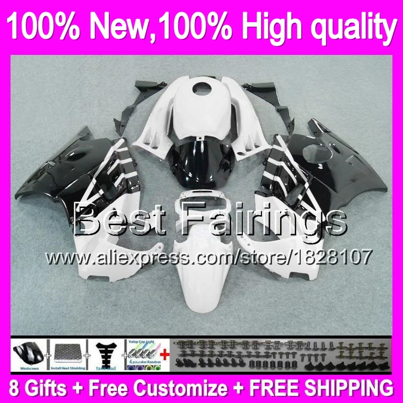 

Fairing For HONDA Black CBR600F2 CBR 600F2 91 92 93 94 18B50 CBR600RR 91-94 Black white CBR600 F2 1991 9992 1993 1994 +decal